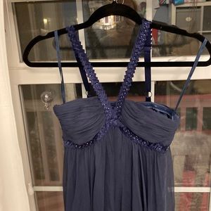 BCBG cocktail dress with beading